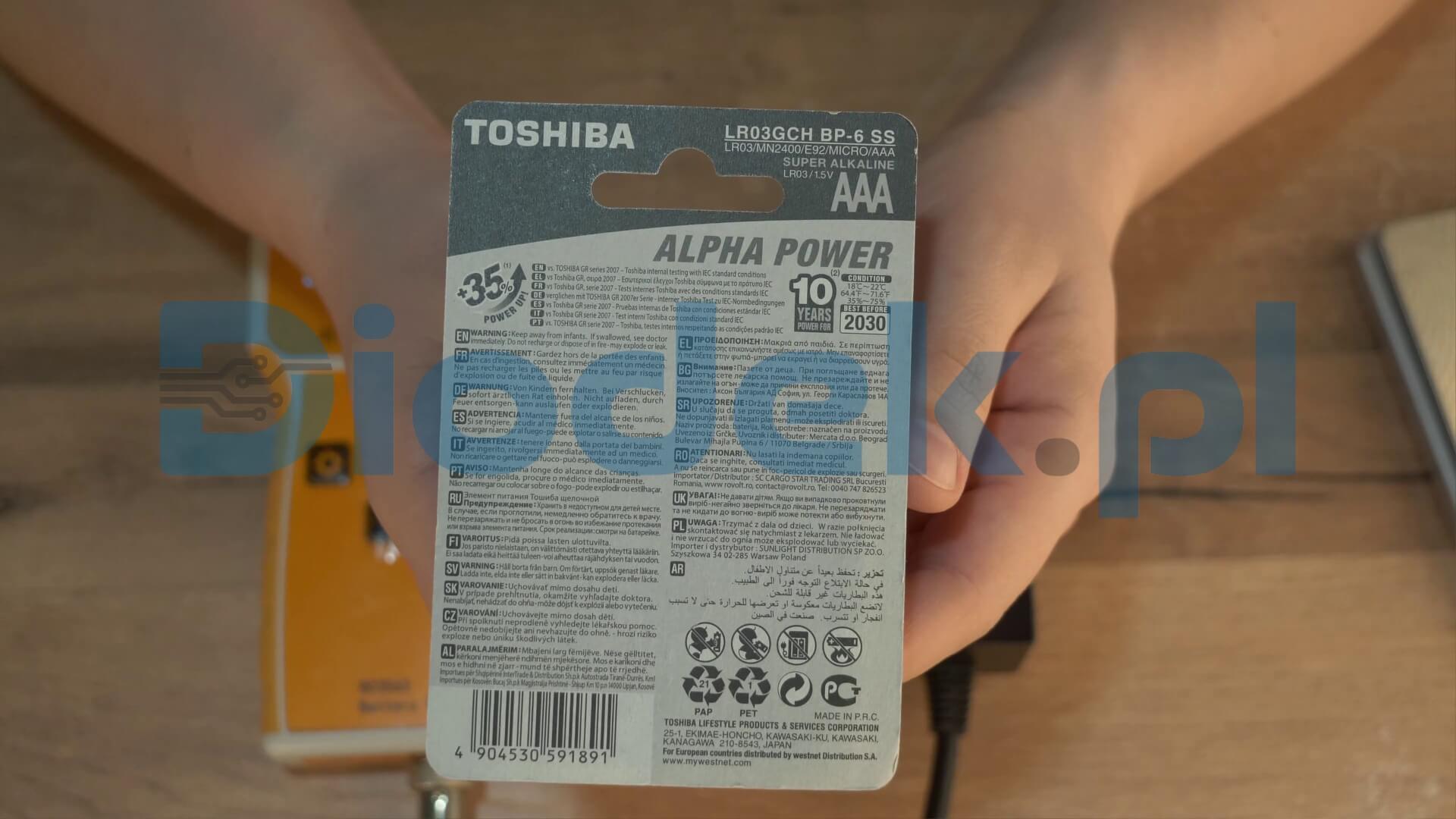 Toshiba Alpha Power — zdjęcie 2