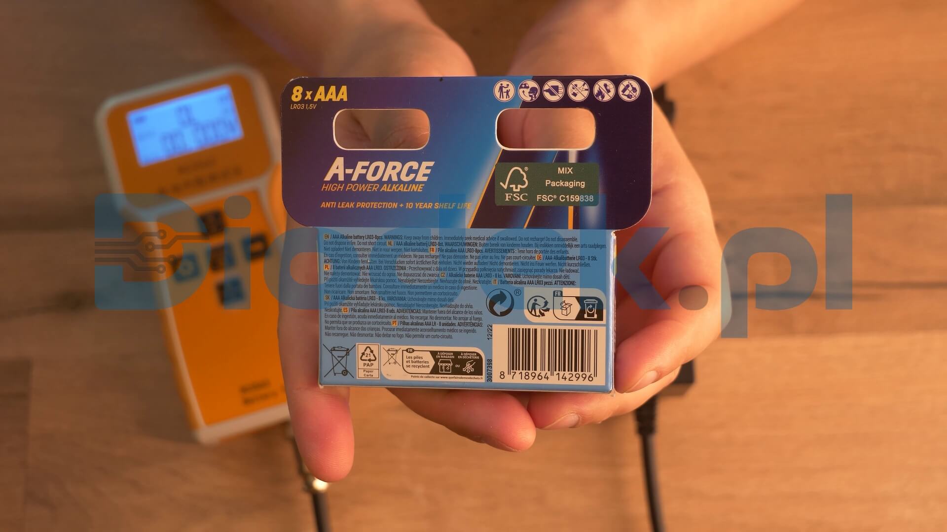 Bateria Action A-FORCE High Power NOWY MODEL 2023 AAA