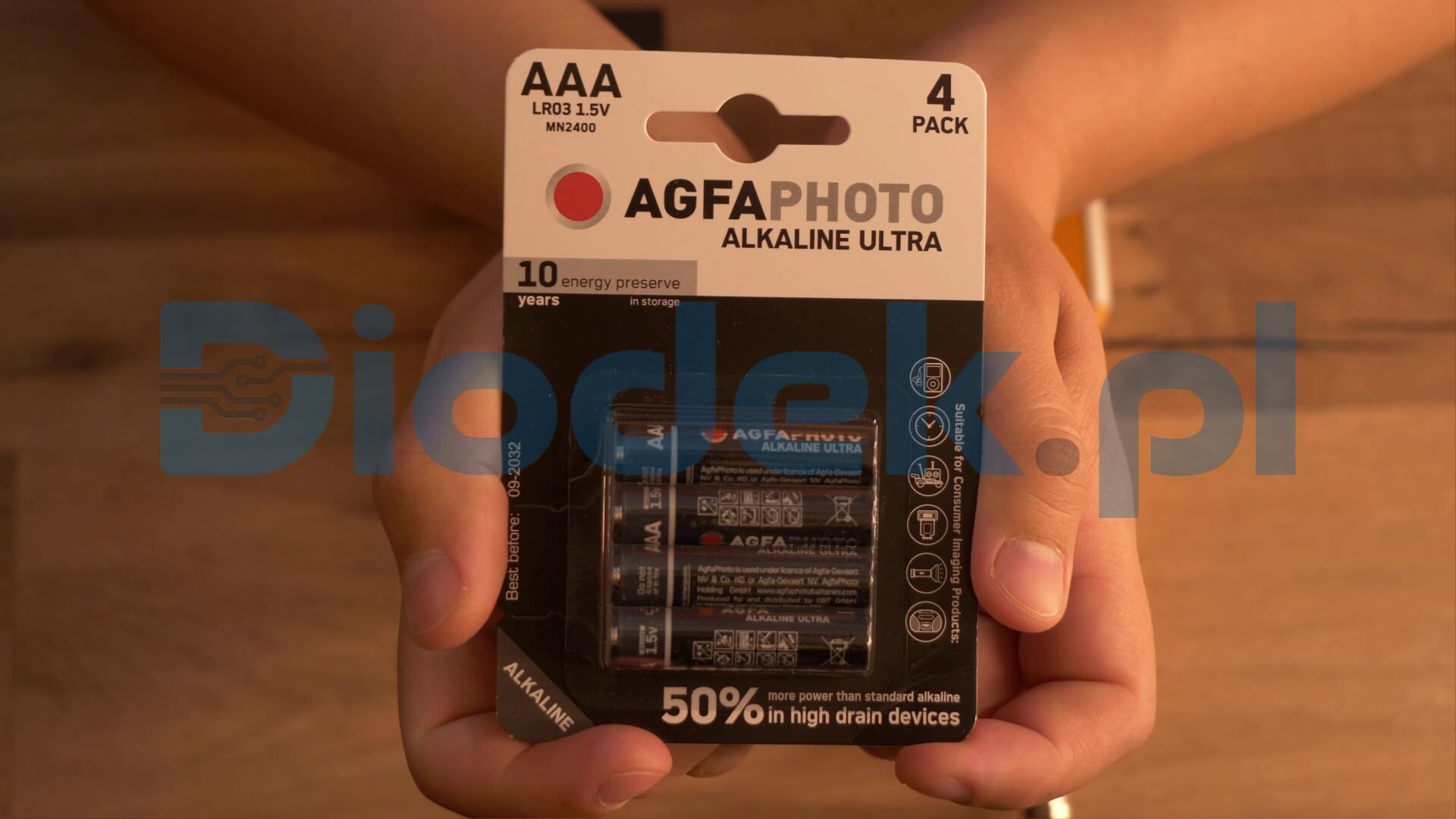 Bateria Agfa AGFAPHOTO Alkaline Ultra AAA