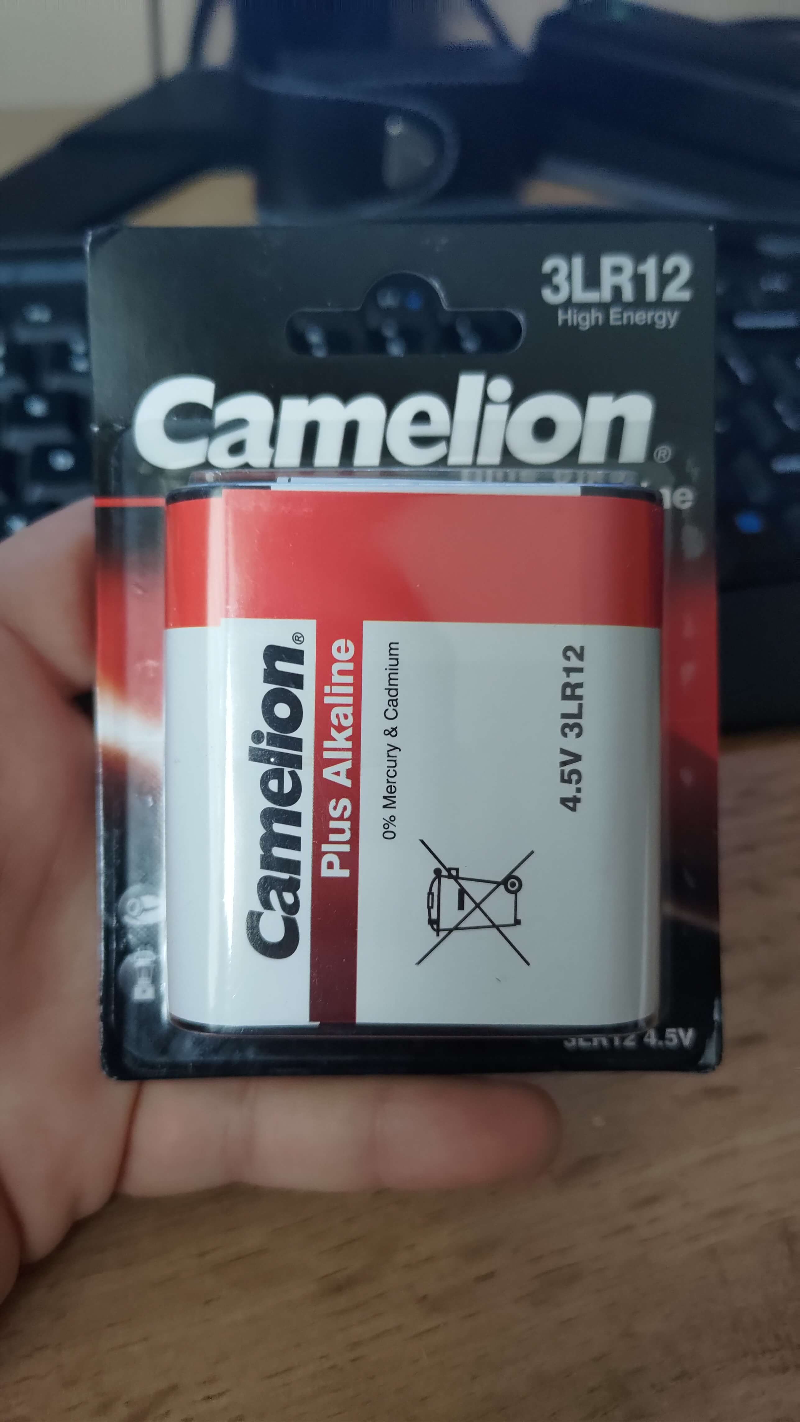 Bateria Camelion Plus Alkaline 4,5V