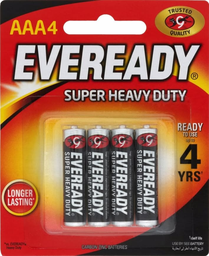 Bateria Eveready Super Heavy Duty AAA