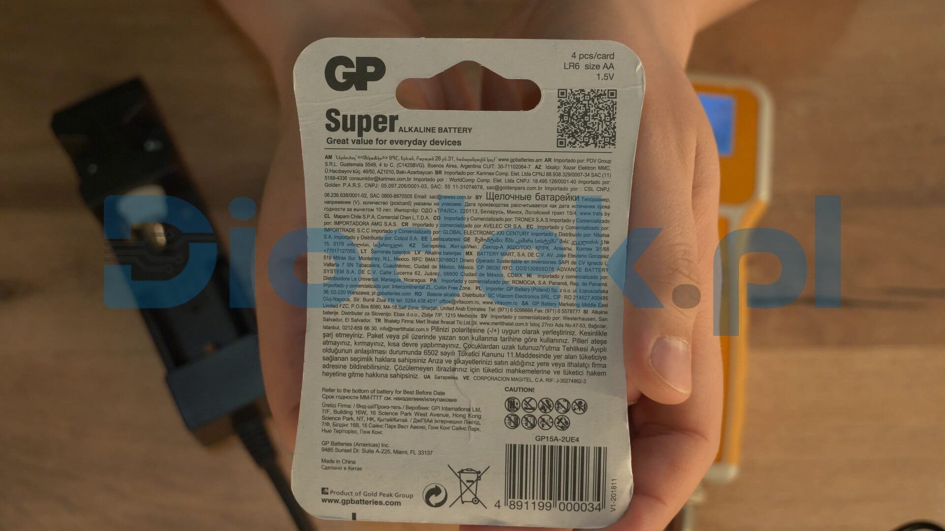 Bateria GP Super Alkaline AA — zdjęcie 2