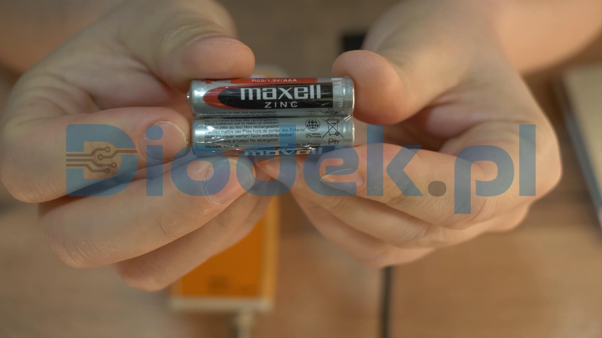 Bateria Maxell ZINC AAA