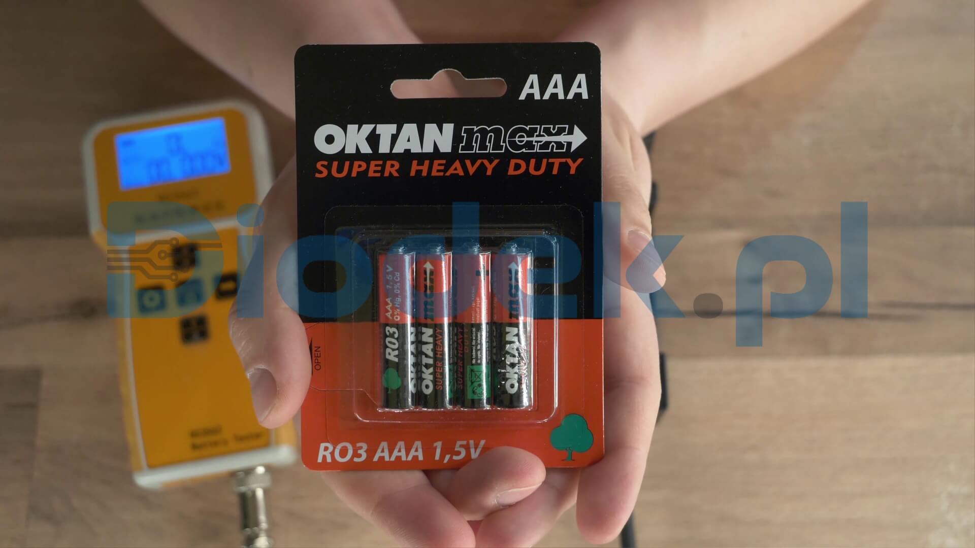 Bateria Oktan MAX Super Heavy Duty AAA
