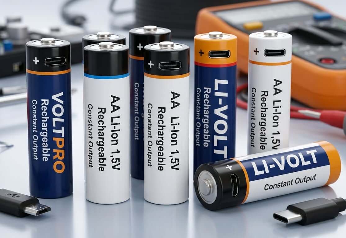 Akumulator PALO Niebieskie AA Li-Ion 1,5V