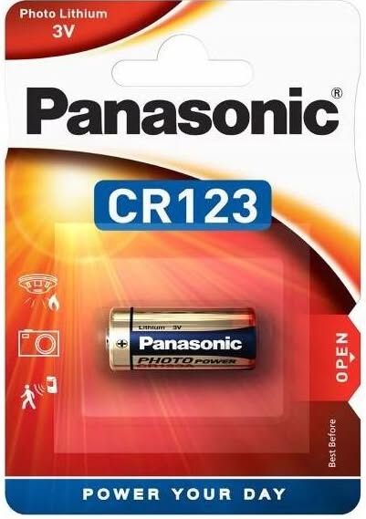 Bateria Panasonic Photo Power CR123
