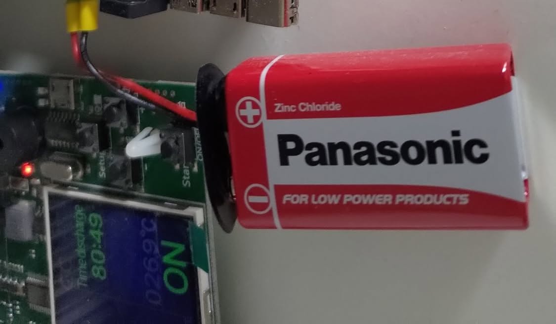 Bateria Panasonic Zinc Chloride 9V
