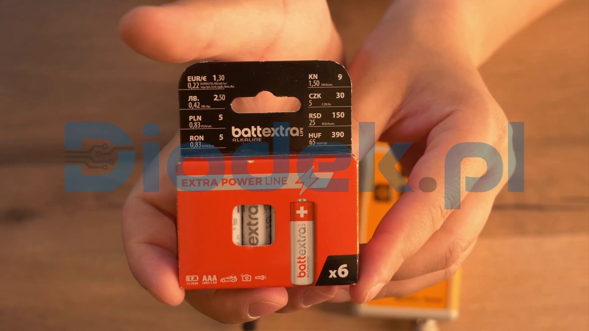 Bateria Pepco Battextra Life Alkaline AAA