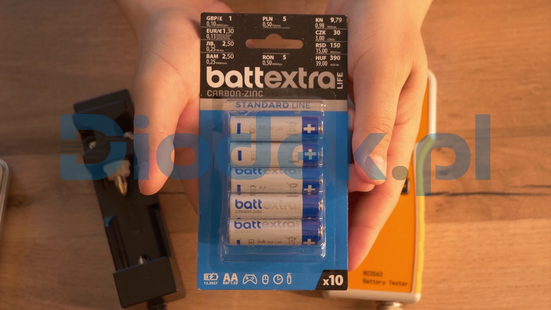 Bateria Pepco Battextra Life Carbon-Zinc AA