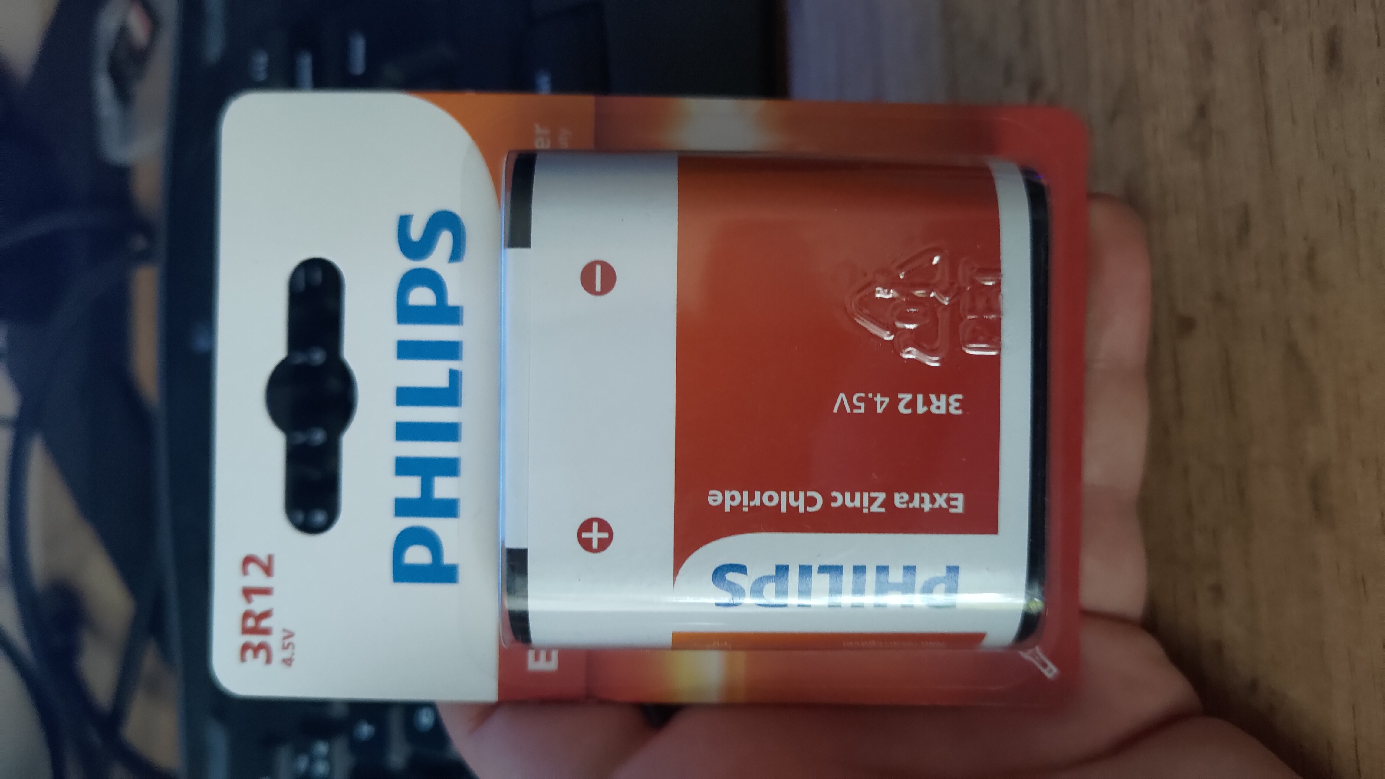 Bateria Philips Extra Zinc Chloride 4,5V