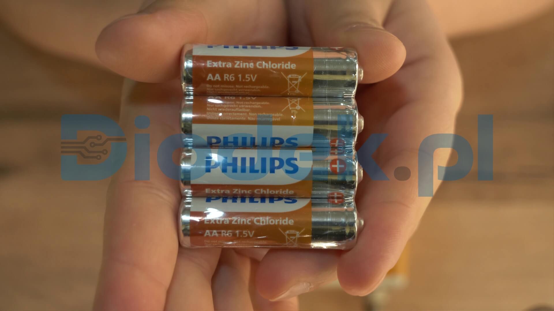 Bateria Philips Extra Zinc Chloride AA