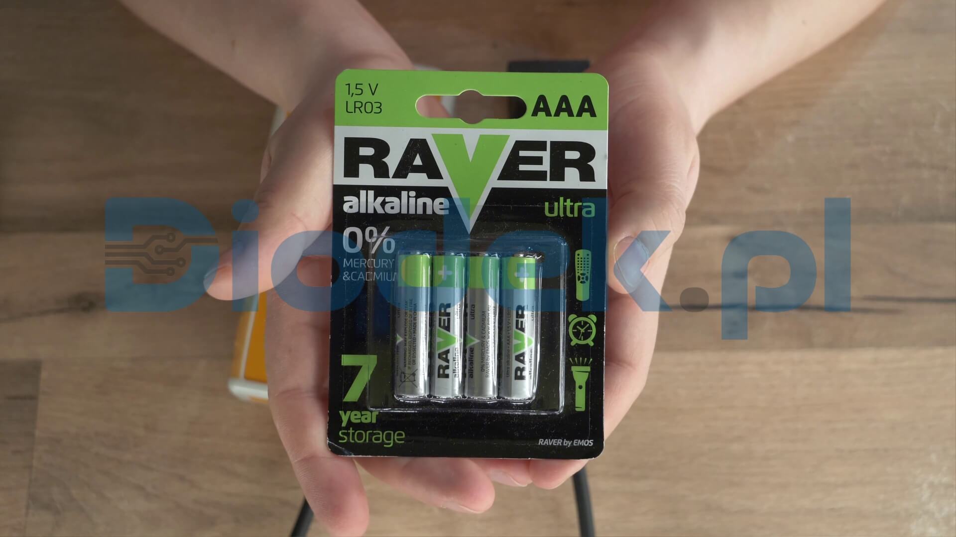 Bateria Raver Alkaline Ultra AAA
