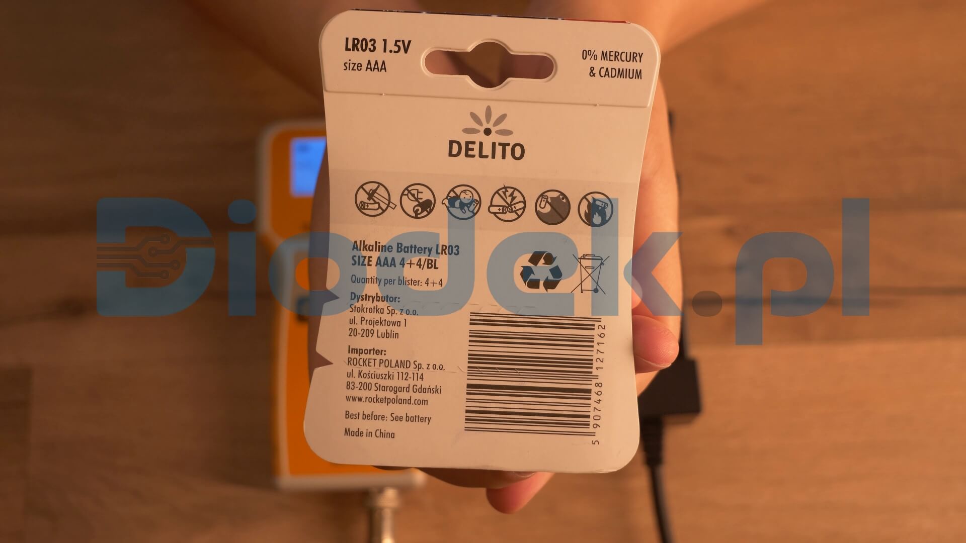 Bateria Stokrotka Delito AAA — zdjęcie 2