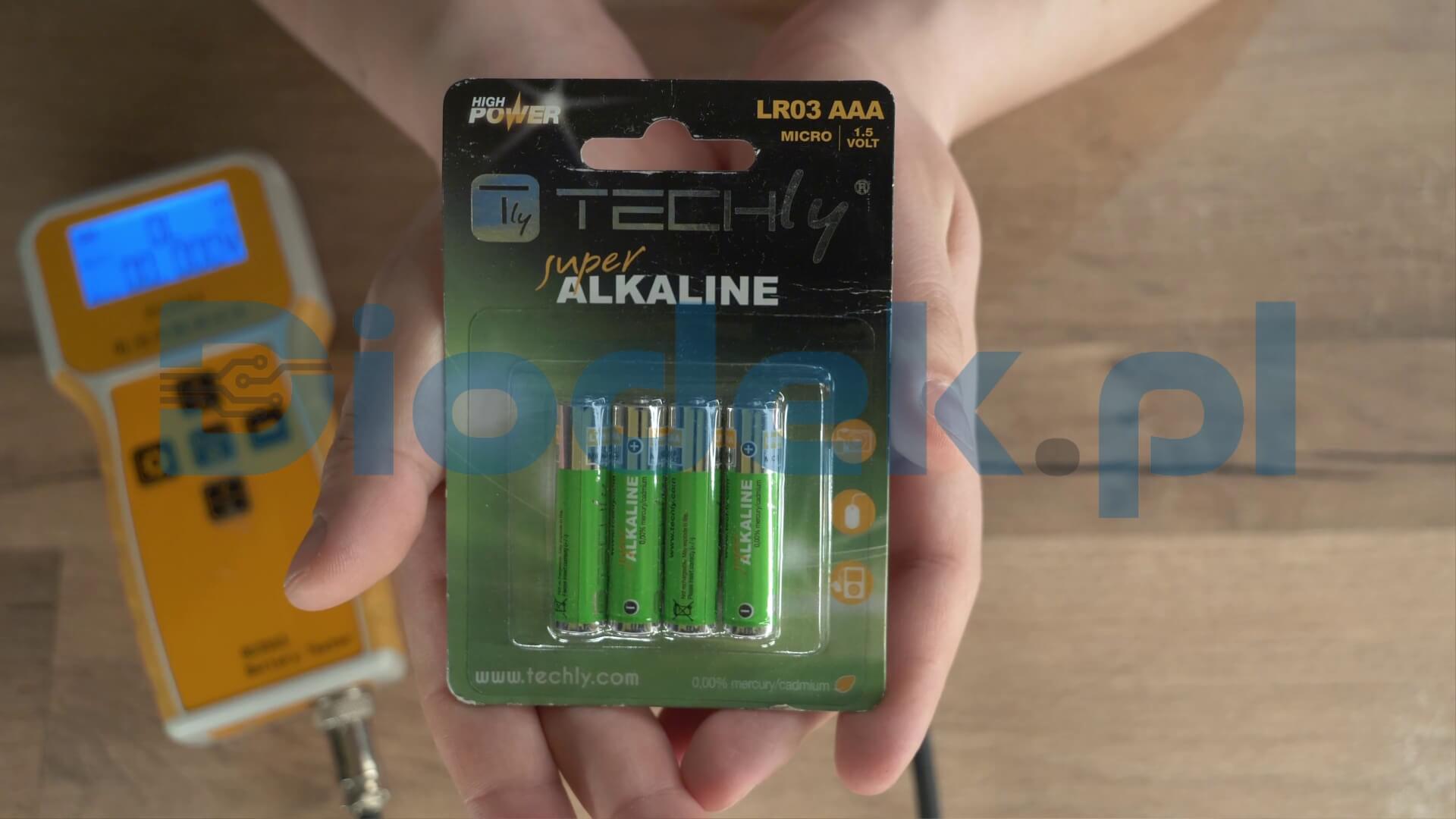 Bateria Techly Alkaline AAA
