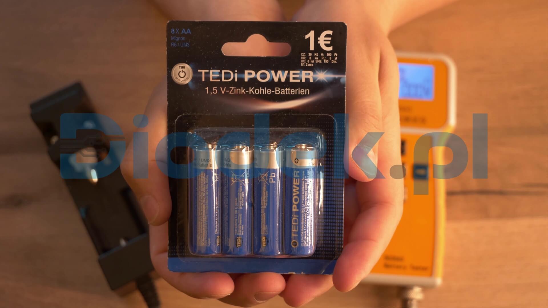 Bateria TEDI Power NIEBIESKIE AA