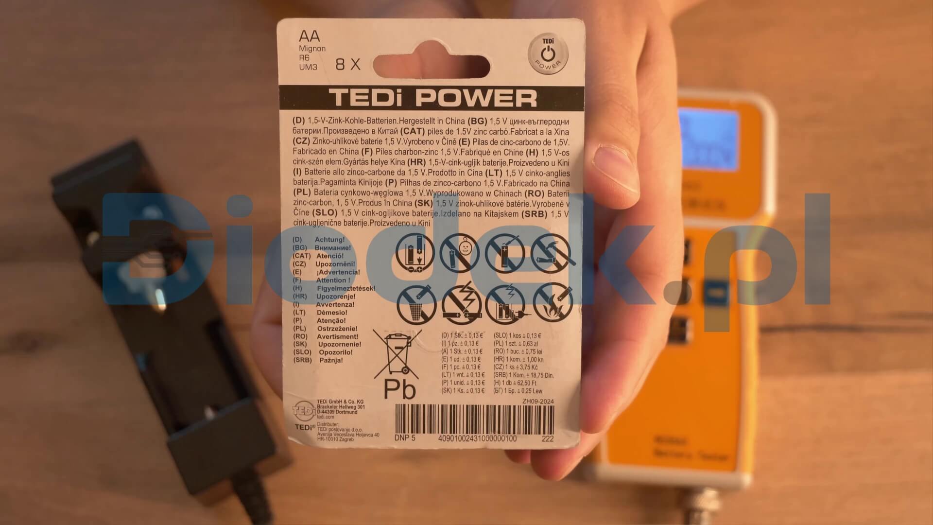 Bateria TEDI Power NIEBIESKIE AA — zdjęcie 2