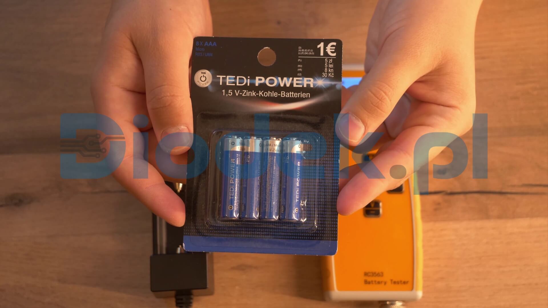 Bateria TEDI Power NIEBIESKIE AAA