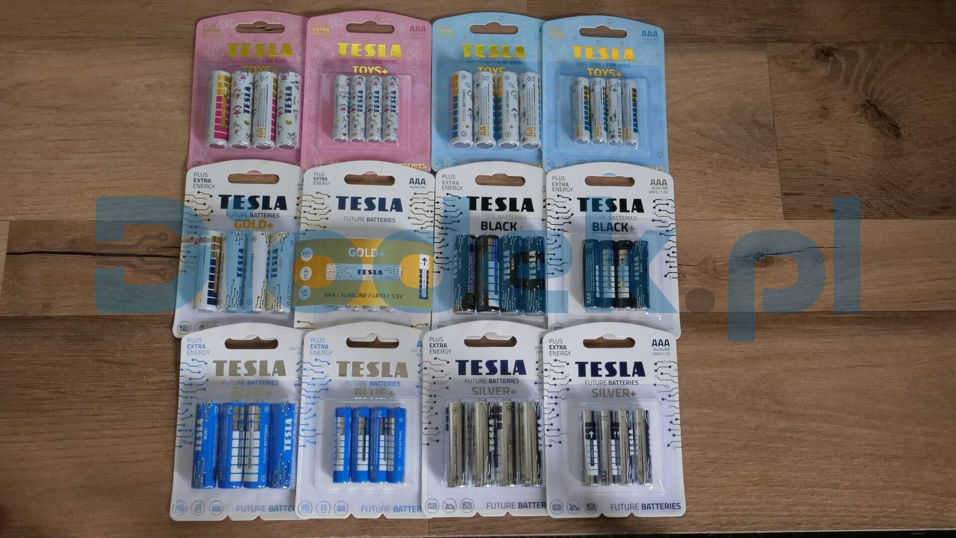 Bateria Tesla Gold+ AAA