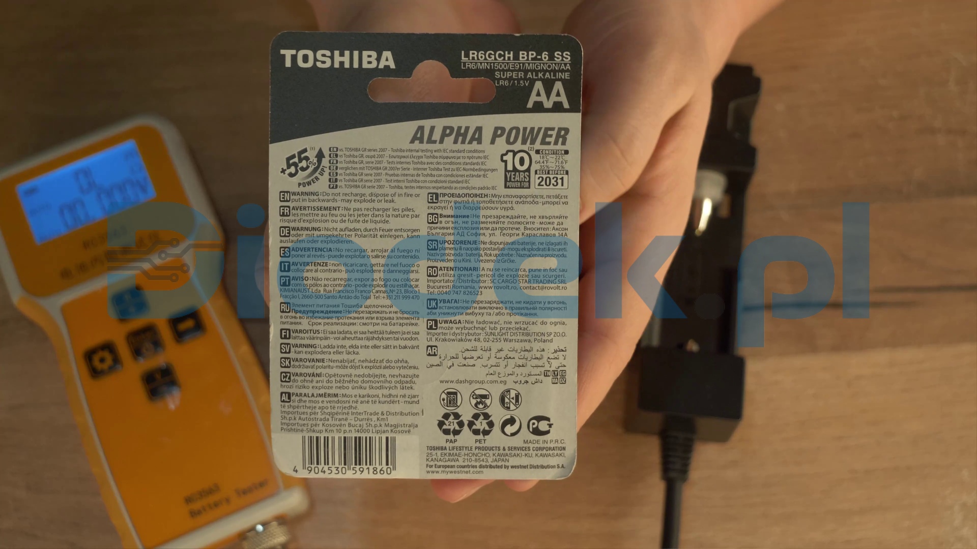 Bateria Toshiba Alpha Power AA — zdjęcie 2